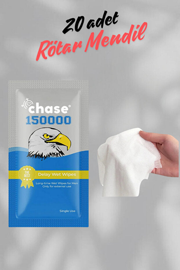 20 Adet Geciktirici Mendil